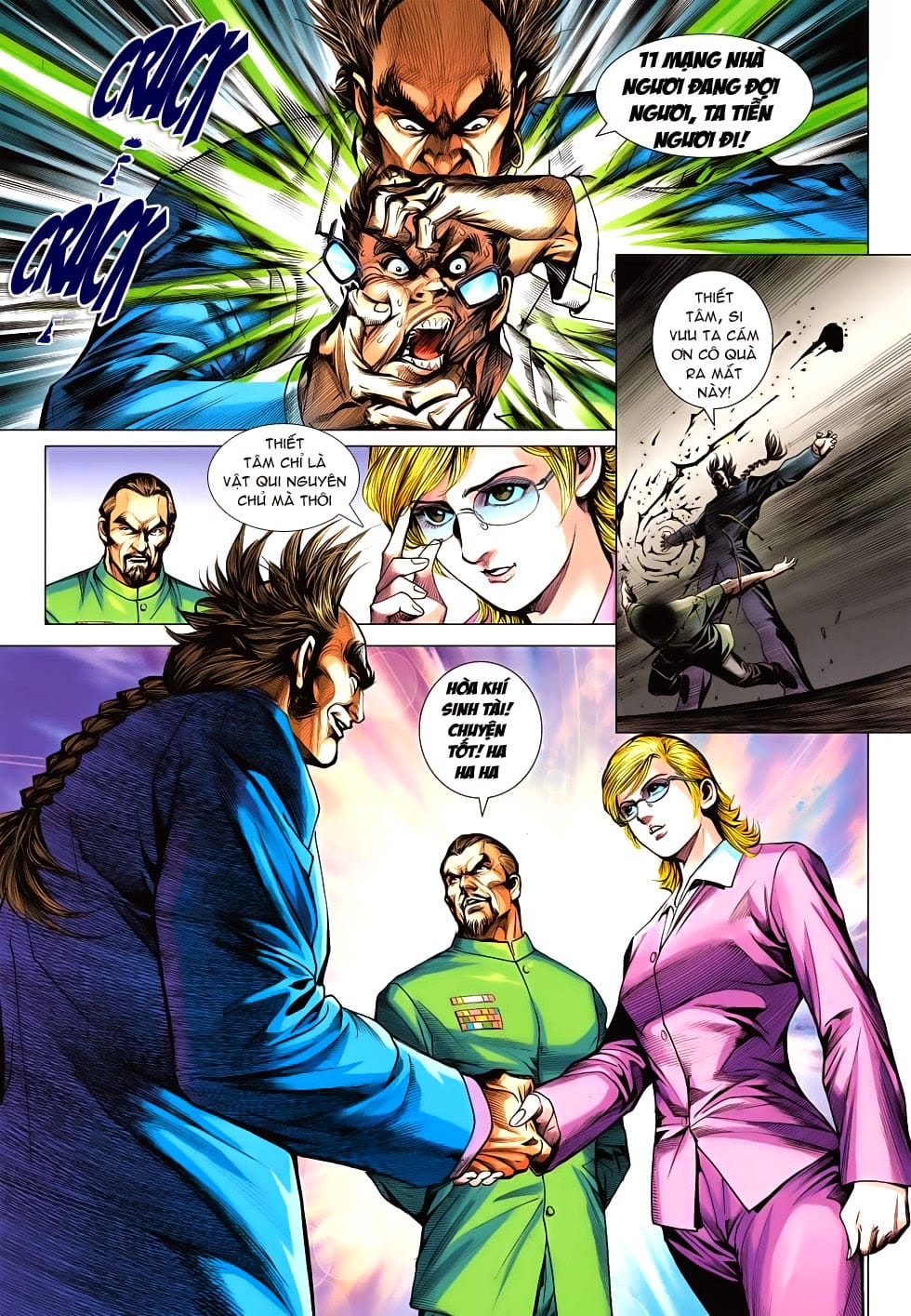 Truyện Tranh Tân Tác Long Hổ Môn trang 4