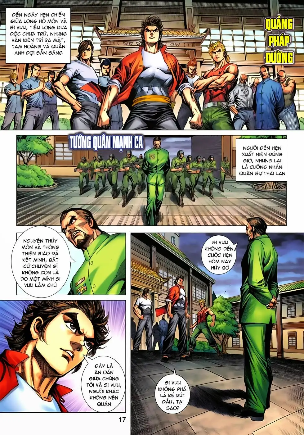 Truyện Tranh Tân Tác Long Hổ Môn trang 4
