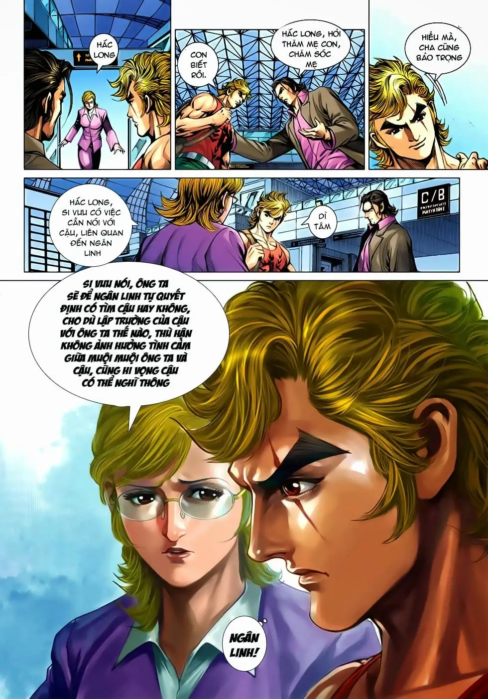 Truyện Tranh Tân Tác Long Hổ Môn trang 4