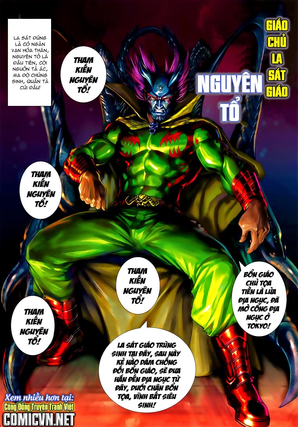 Truyện Tranh Tân Tác Long Hổ Môn trang 4