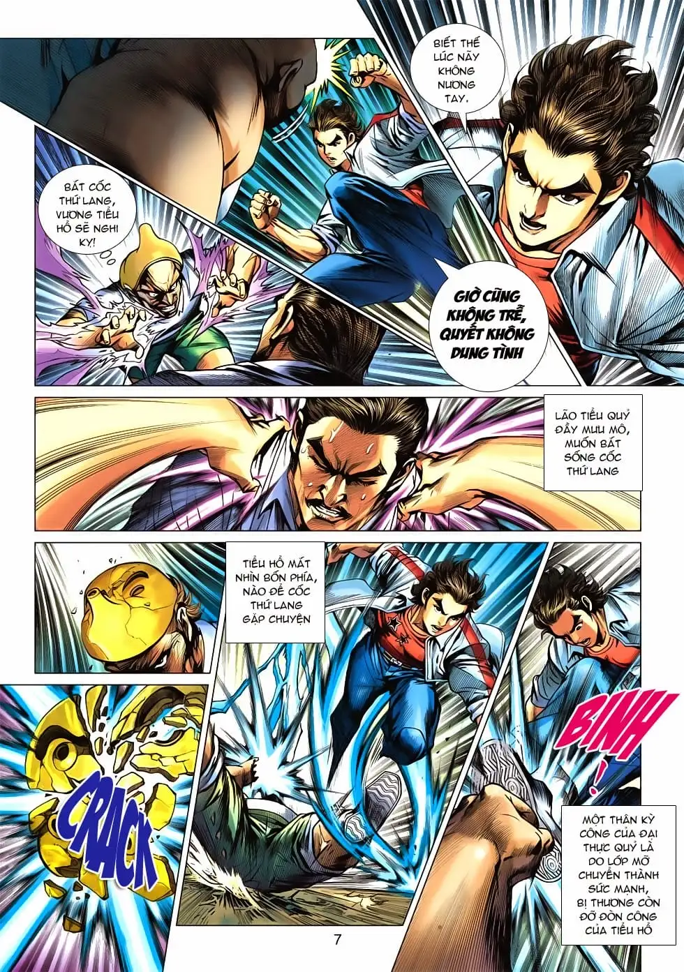 Truyện Tranh Tân Tác Long Hổ Môn trang 4