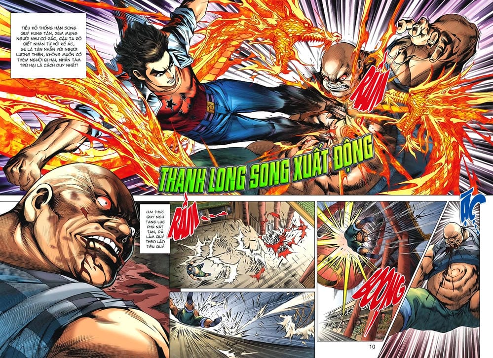 Truyện Tranh Tân Tác Long Hổ Môn trang 4