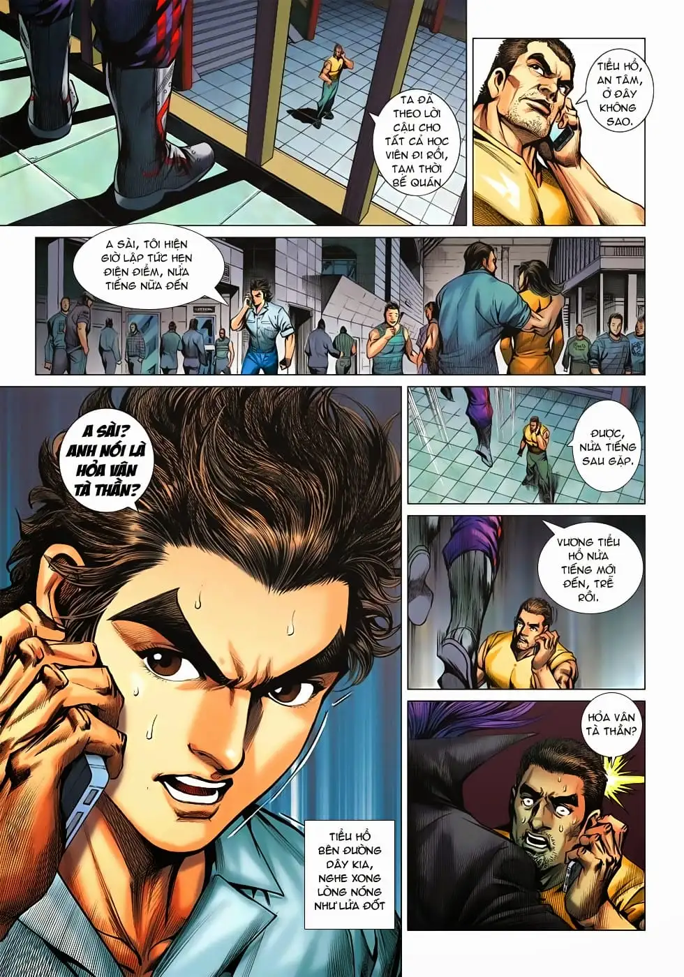 Truyện Tranh Tân Tác Long Hổ Môn trang 4