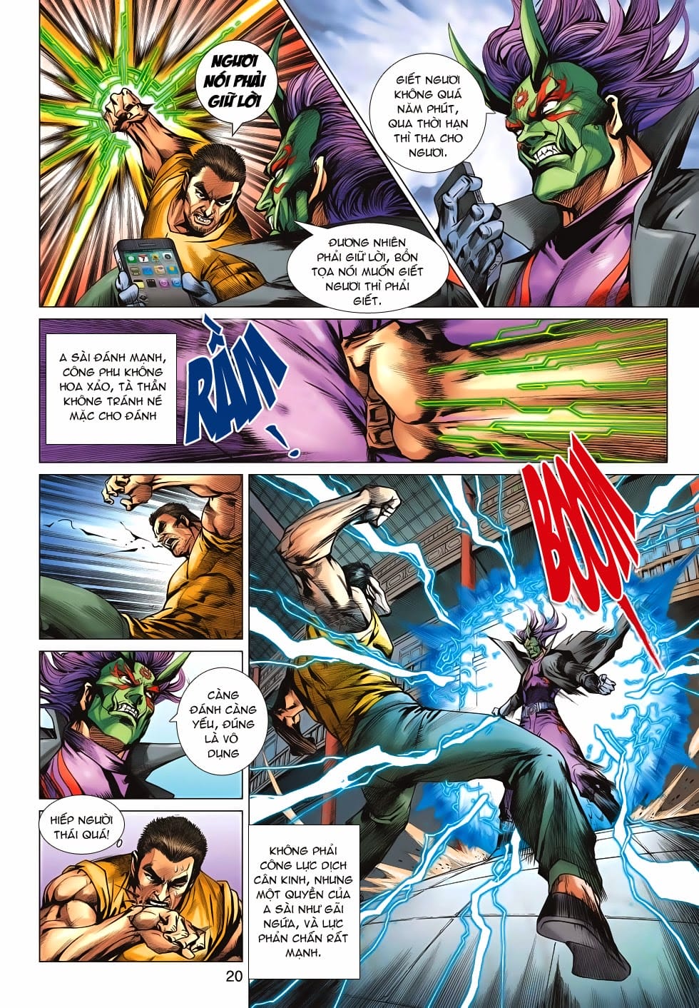 Truyện Tranh Tân Tác Long Hổ Môn trang 4