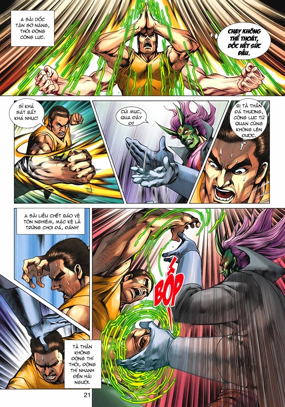 Truyện Tranh Tân Tác Long Hổ Môn trang 4