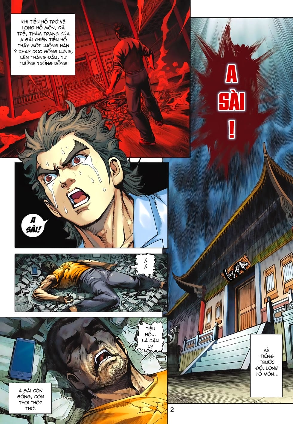 Truyện Tranh Tân Tác Long Hổ Môn trang 4