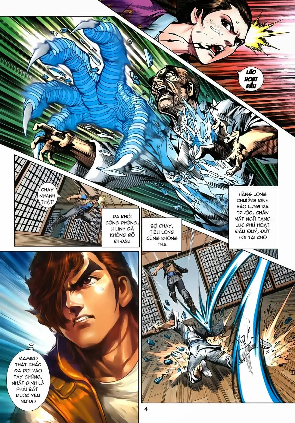 Truyện Tranh Tân Tác Long Hổ Môn trang 4