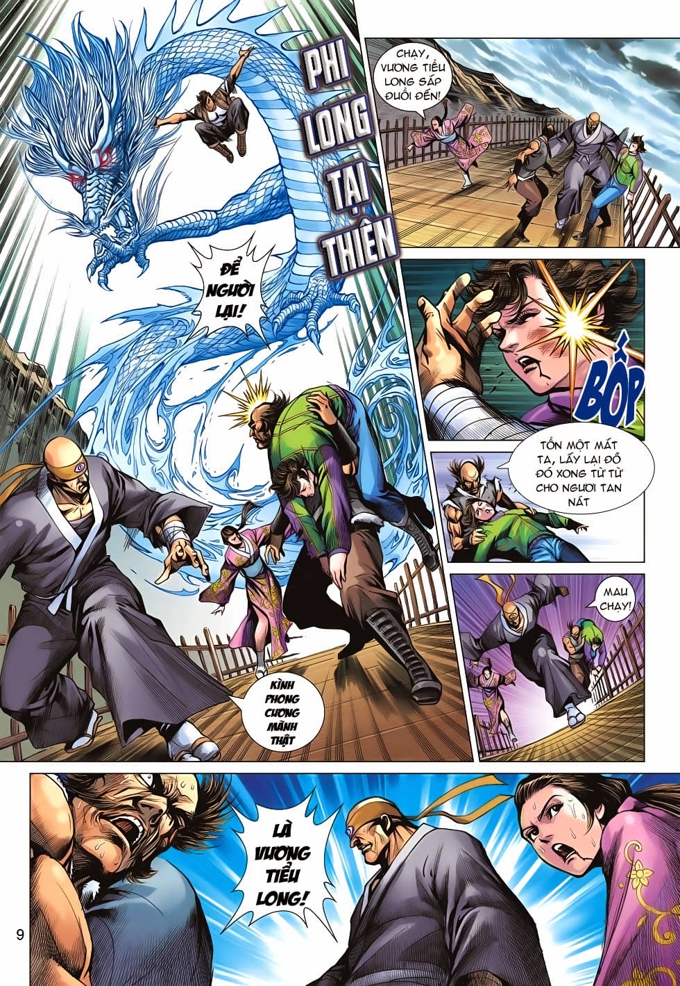 Truyện Tranh Tân Tác Long Hổ Môn trang 4