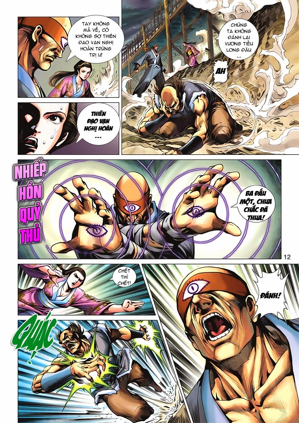 Truyện Tranh Tân Tác Long Hổ Môn trang 4