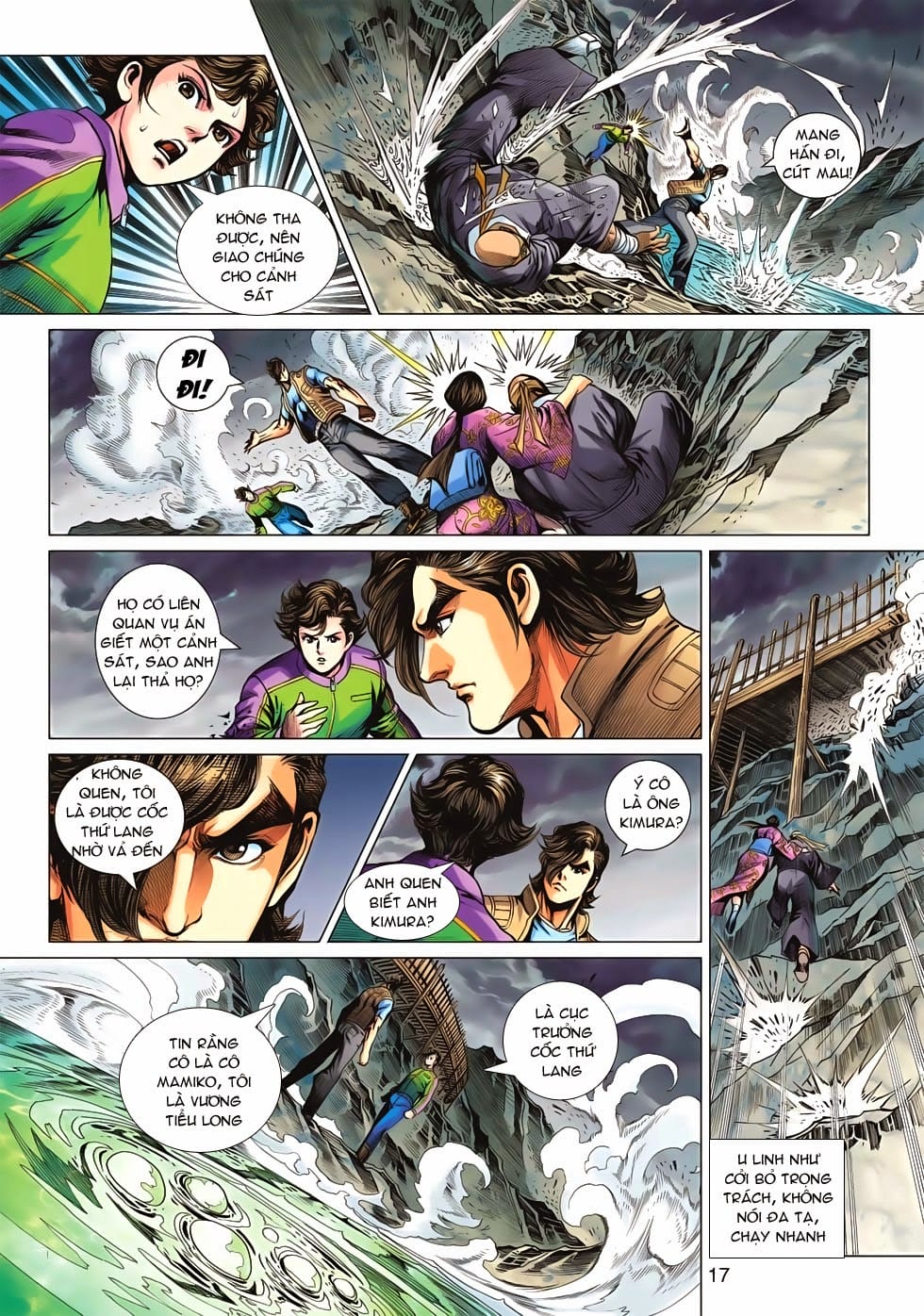 Truyện Tranh Tân Tác Long Hổ Môn trang 4