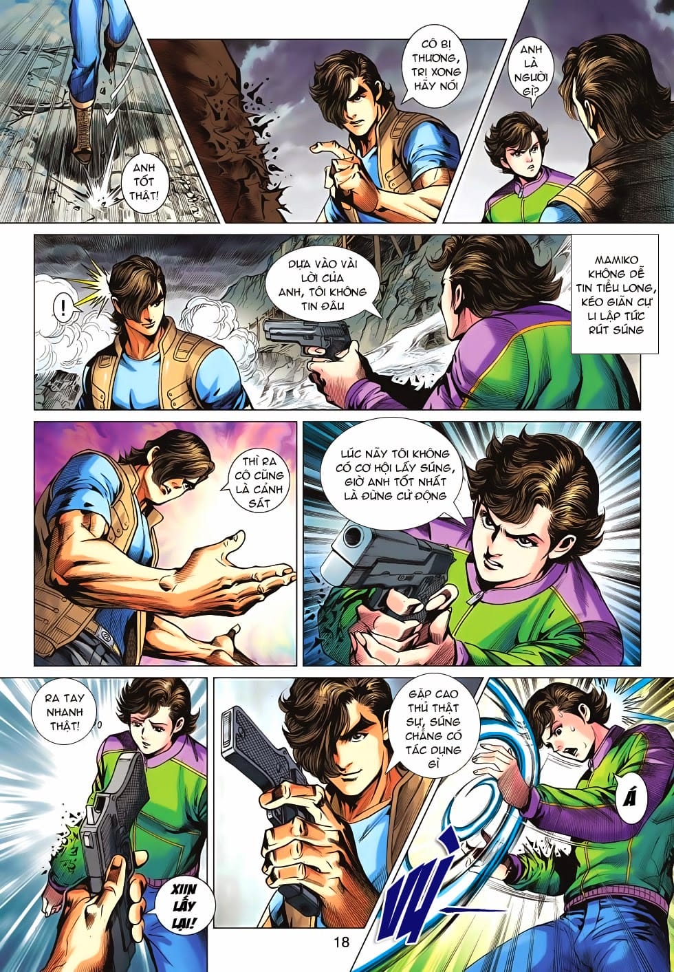 Truyện Tranh Tân Tác Long Hổ Môn trang 4