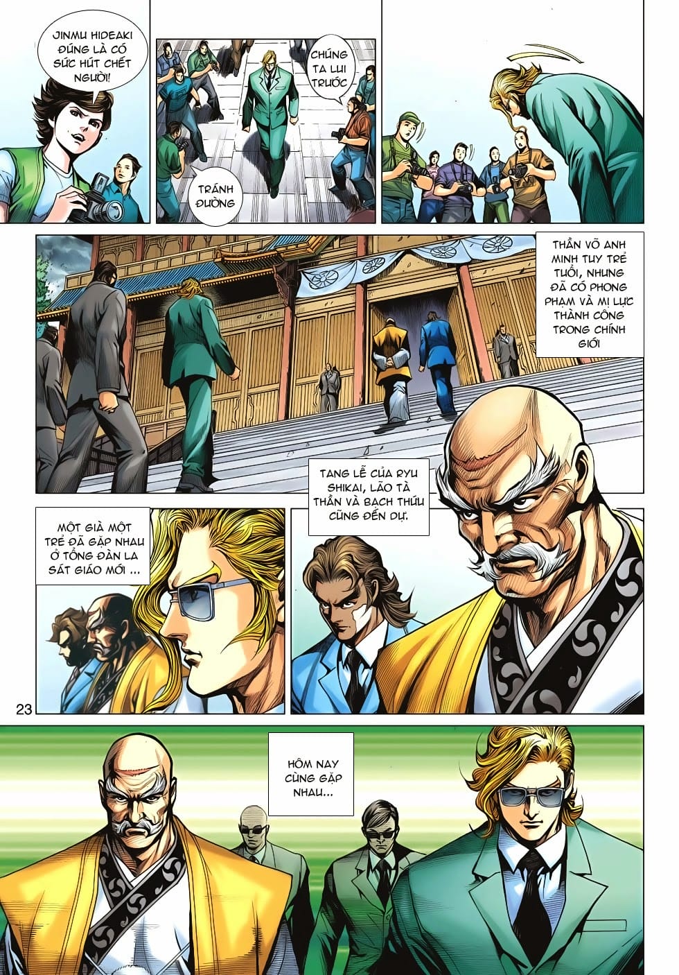 Truyện Tranh Tân Tác Long Hổ Môn trang 4