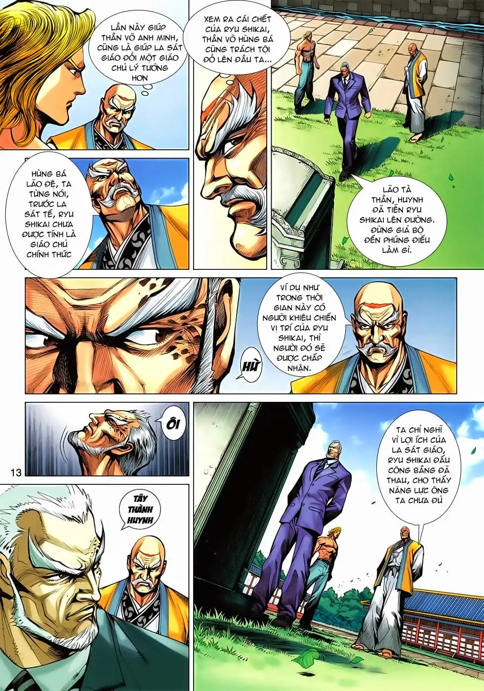 Truyện Tranh Tân Tác Long Hổ Môn trang 4