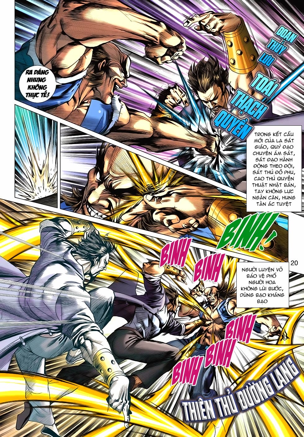 Truyện Tranh Tân Tác Long Hổ Môn trang 4