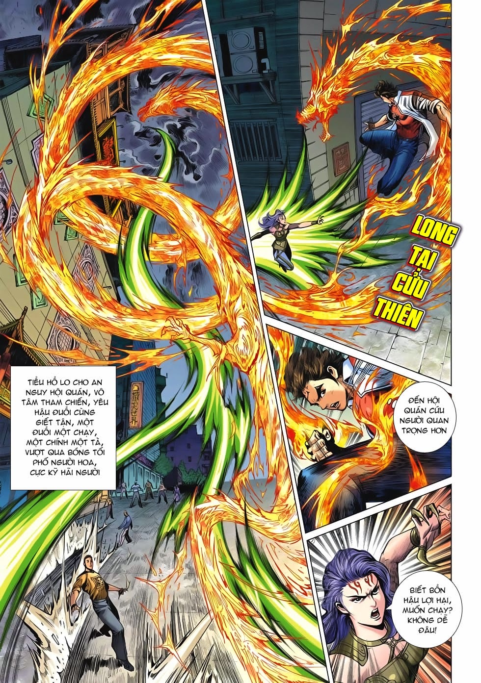 Truyện Tranh Tân Tác Long Hổ Môn trang 4