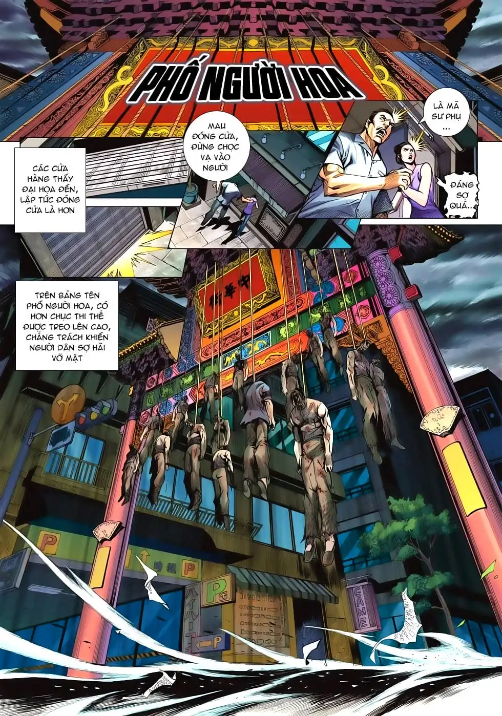 Truyện Tranh Tân Tác Long Hổ Môn trang 4