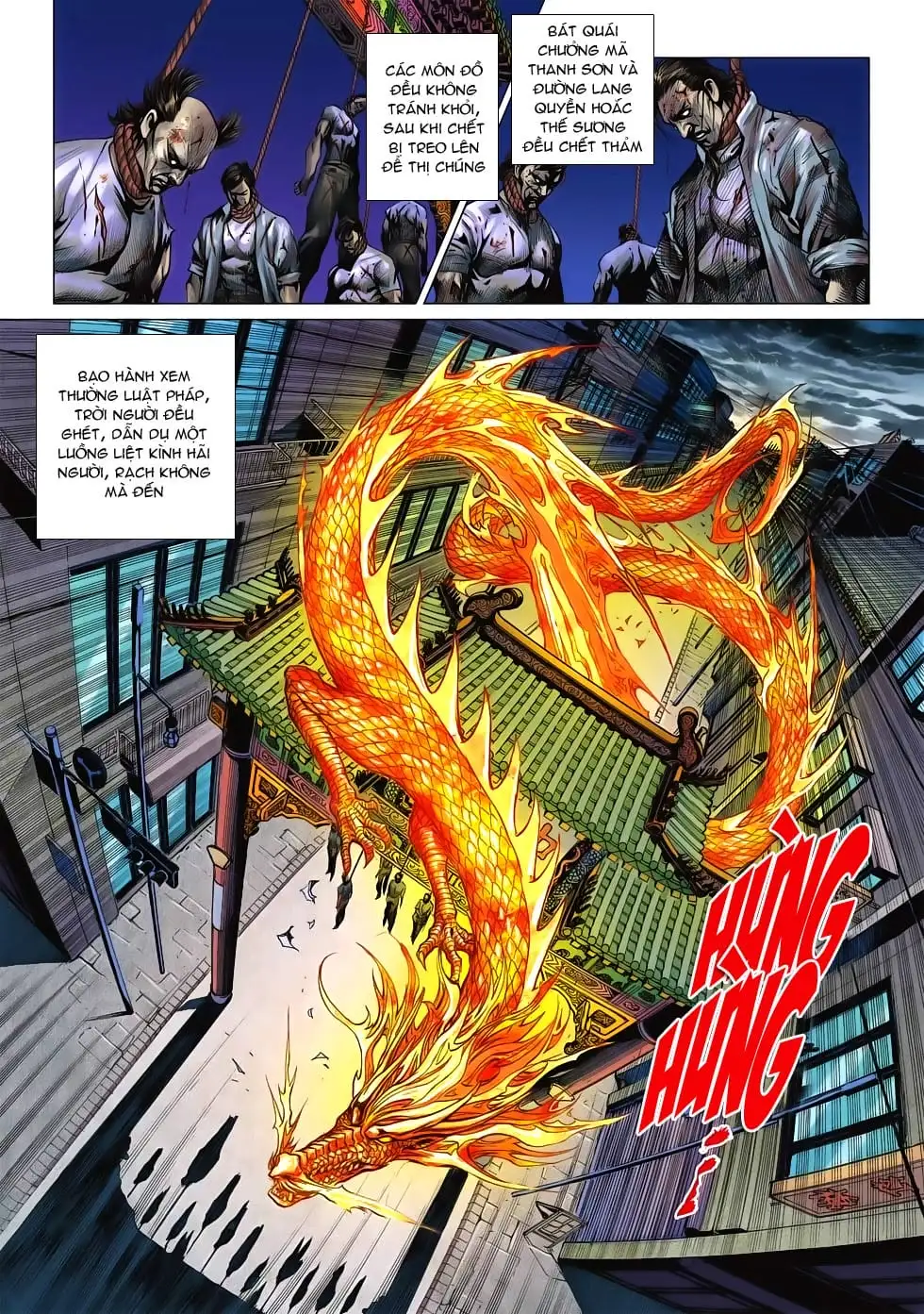 Truyện Tranh Tân Tác Long Hổ Môn trang 4