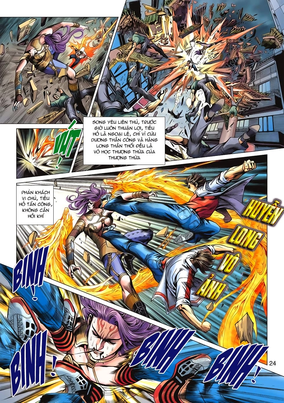 Truyện Tranh Tân Tác Long Hổ Môn trang 4