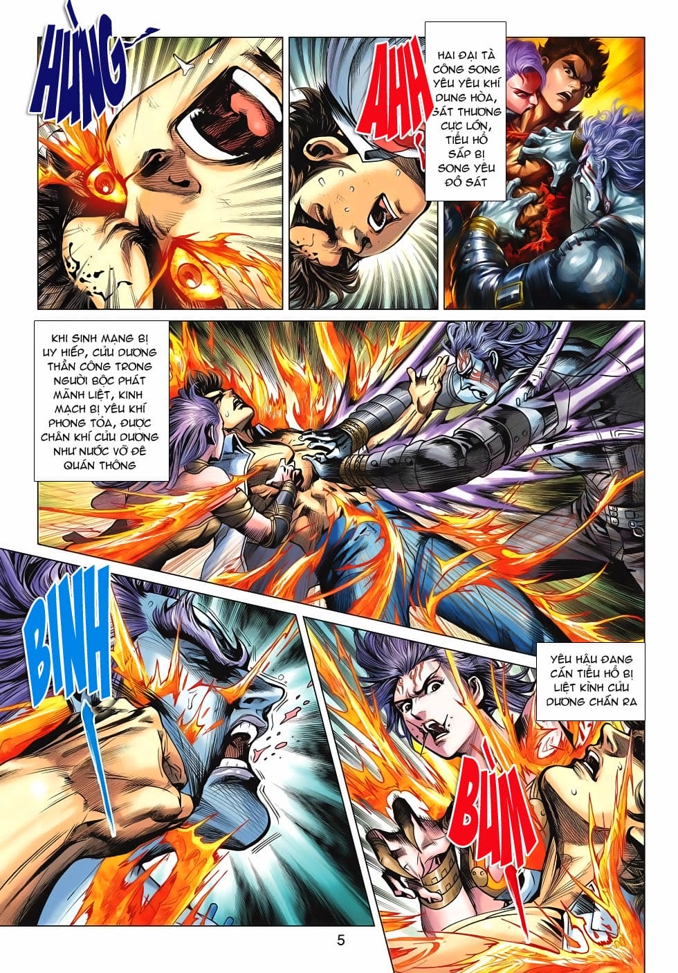 Truyện Tranh Tân Tác Long Hổ Môn trang 4