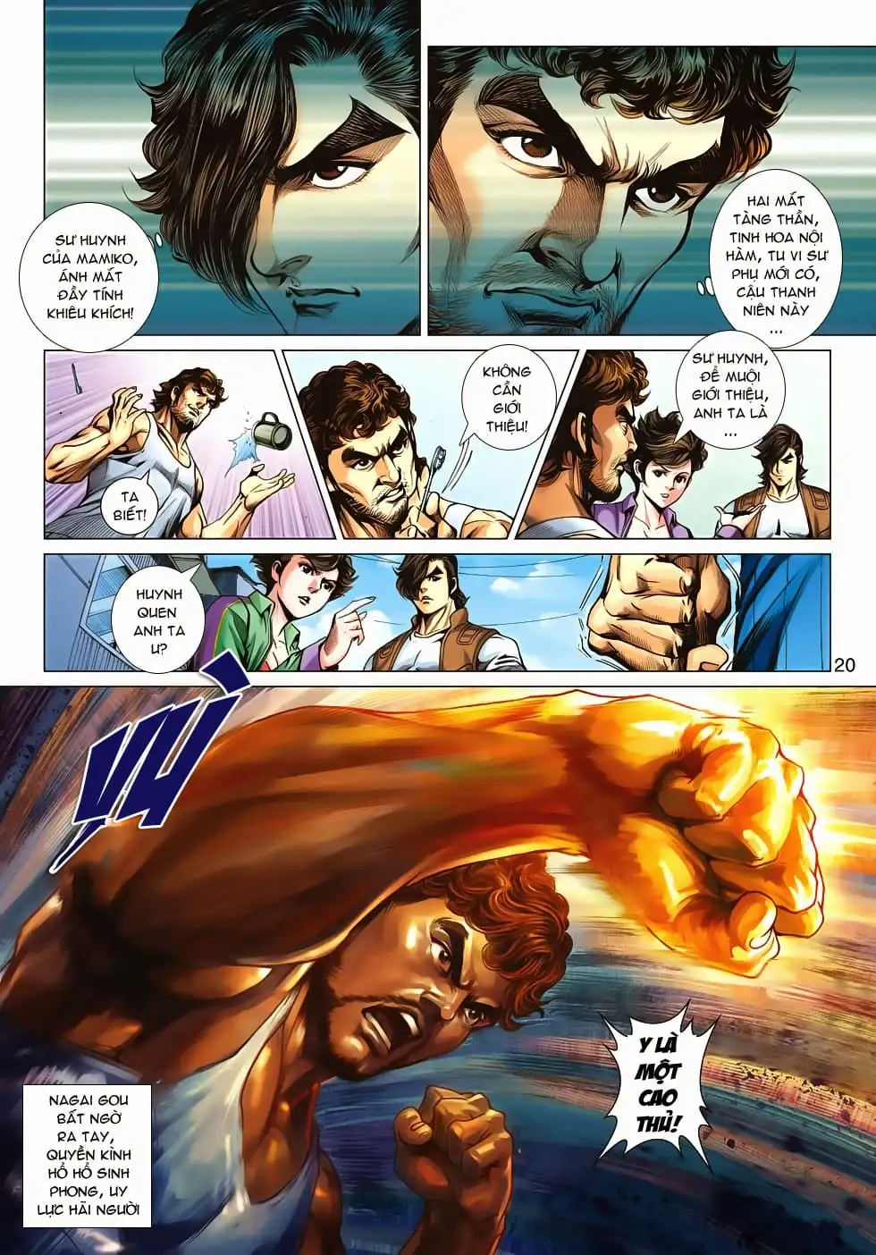 Truyện Tranh Tân Tác Long Hổ Môn trang 4