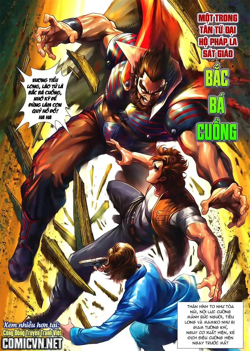 Truyện Tranh Tân Tác Long Hổ Môn trang 4