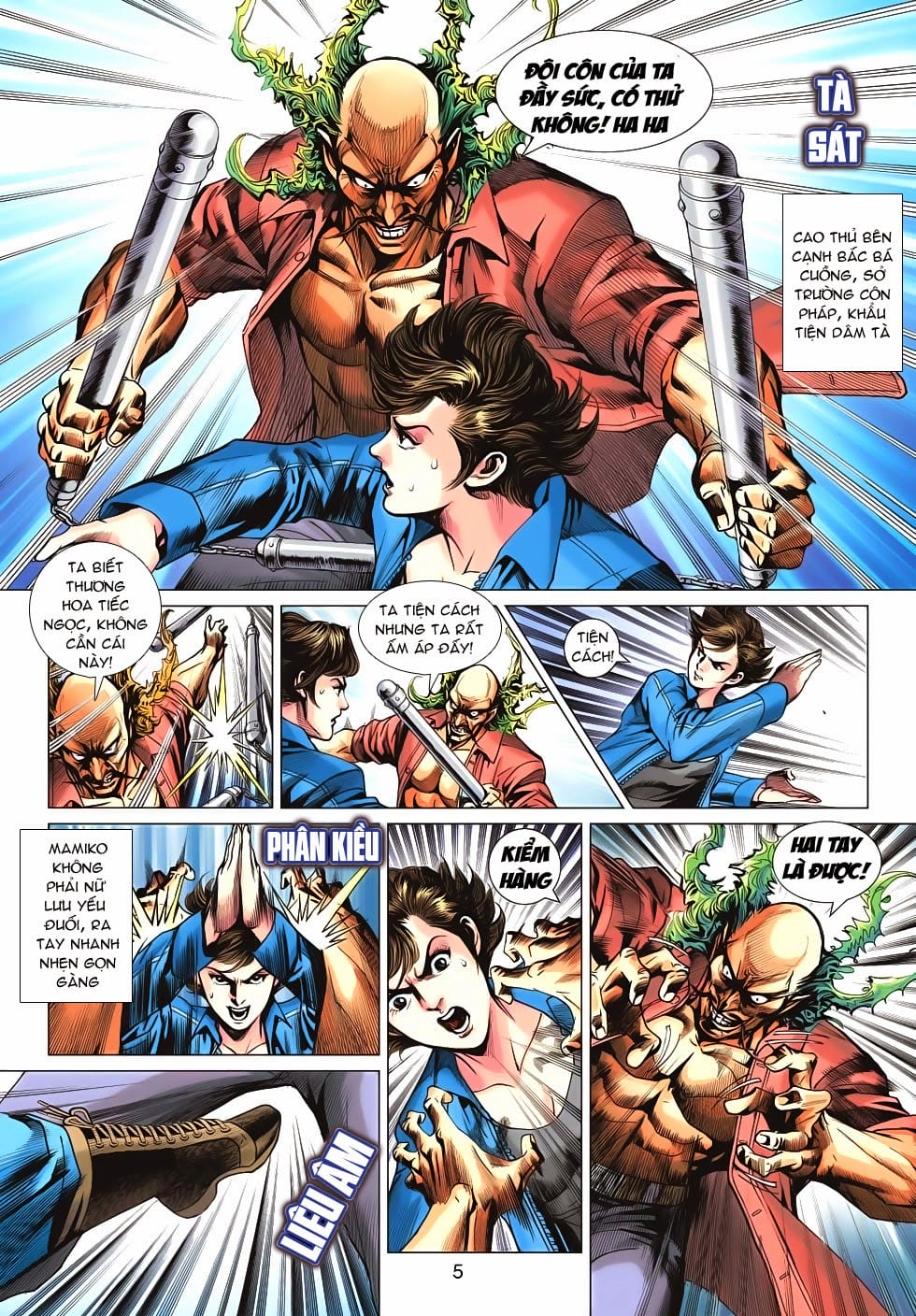 Truyện Tranh Tân Tác Long Hổ Môn trang 4