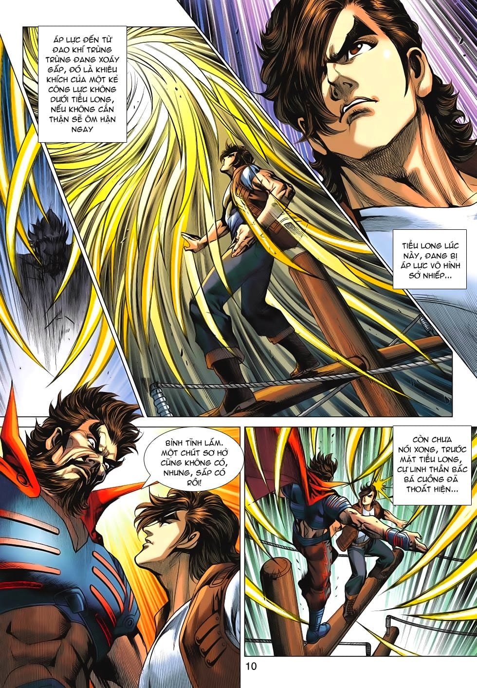 Truyện Tranh Tân Tác Long Hổ Môn trang 4