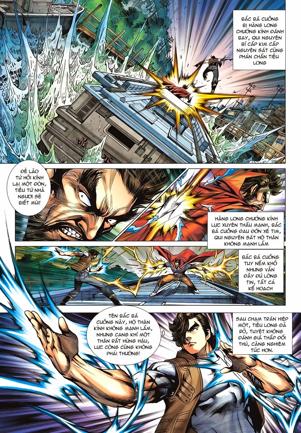 Truyện Tranh Tân Tác Long Hổ Môn trang 4