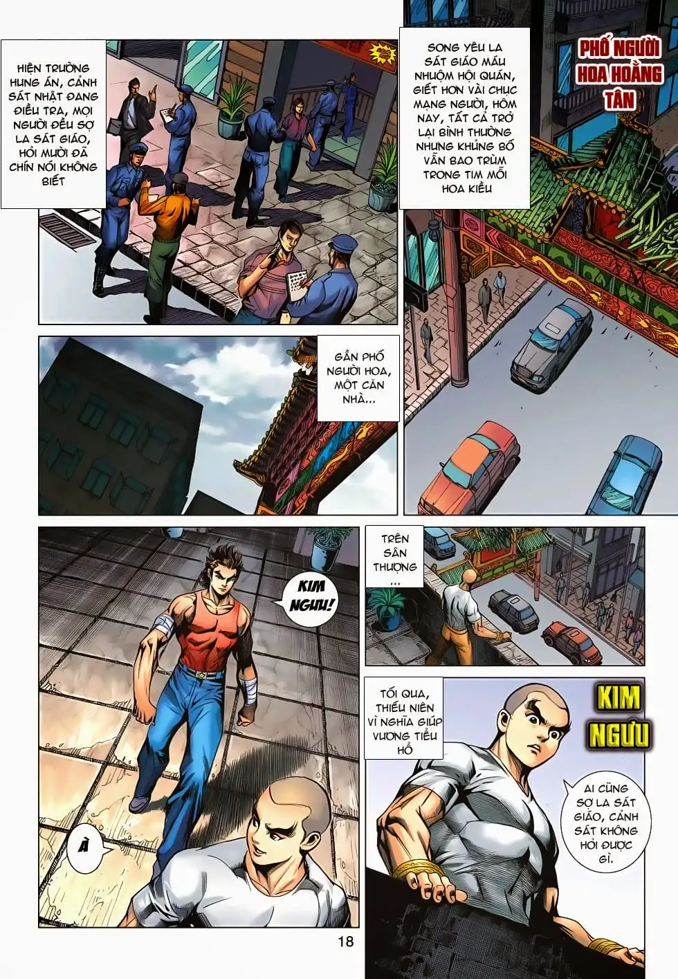 Truyện Tranh Tân Tác Long Hổ Môn trang 4