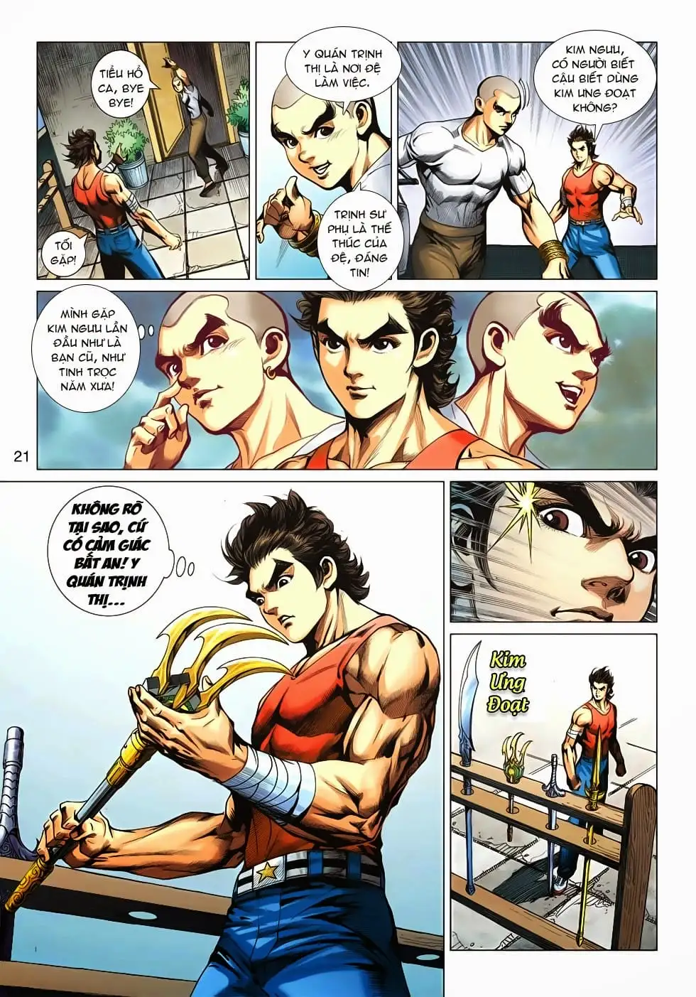 Truyện Tranh Tân Tác Long Hổ Môn trang 4