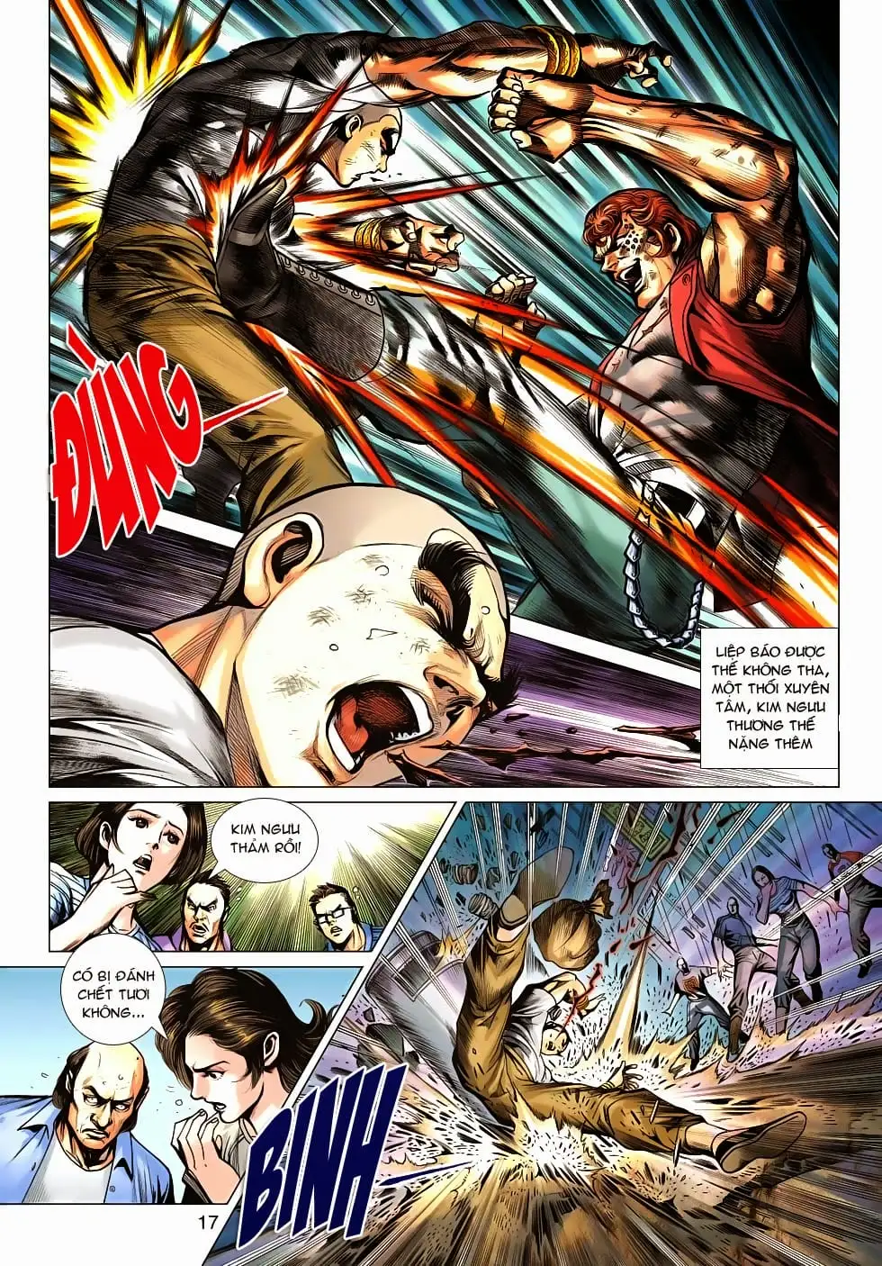 Truyện Tranh Tân Tác Long Hổ Môn trang 4