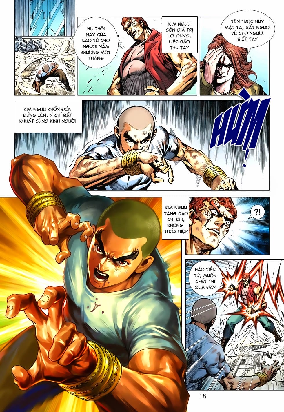 Truyện Tranh Tân Tác Long Hổ Môn trang 4