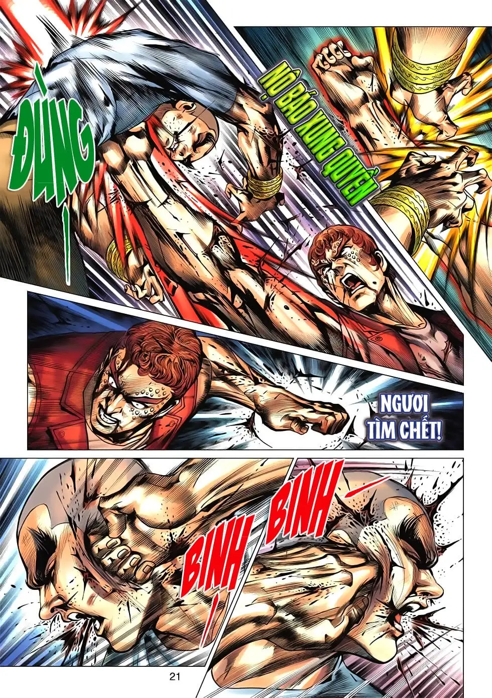 Truyện Tranh Tân Tác Long Hổ Môn trang 4