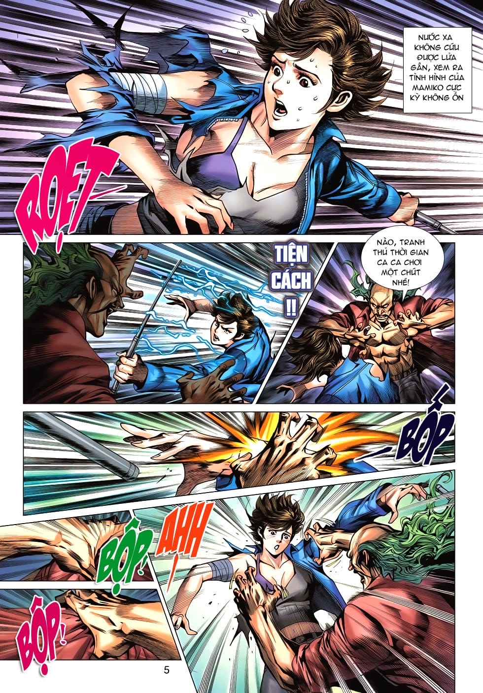 Truyện Tranh Tân Tác Long Hổ Môn trang 4