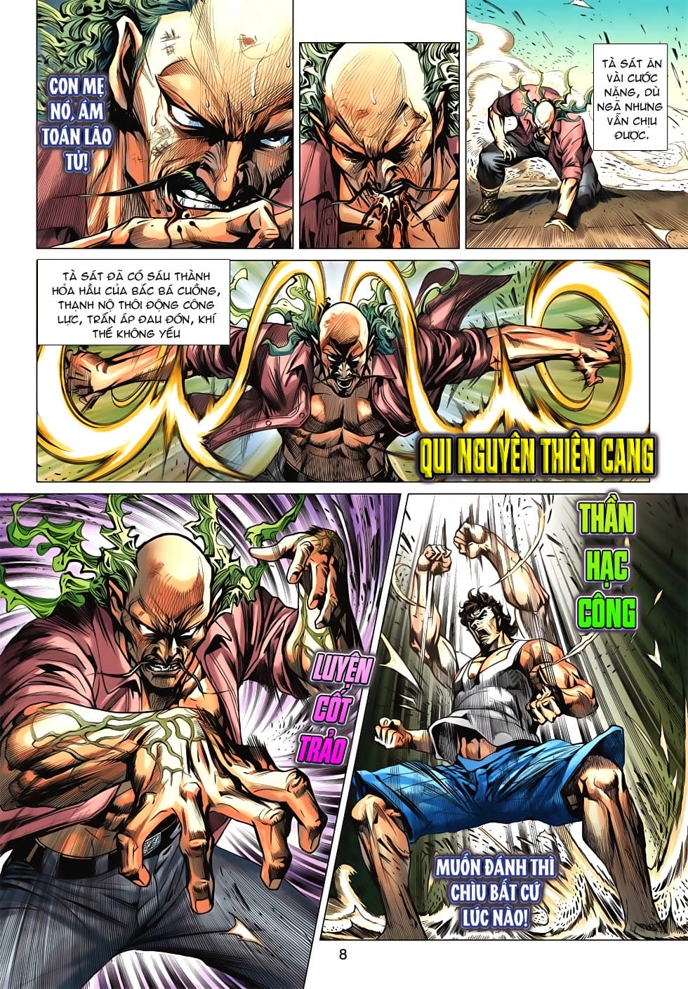 Truyện Tranh Tân Tác Long Hổ Môn trang 4