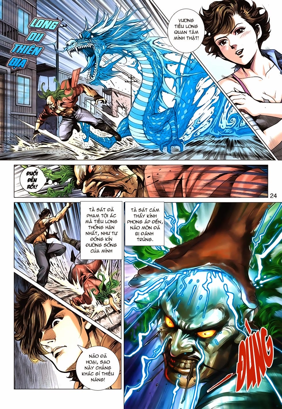 Truyện Tranh Tân Tác Long Hổ Môn trang 4