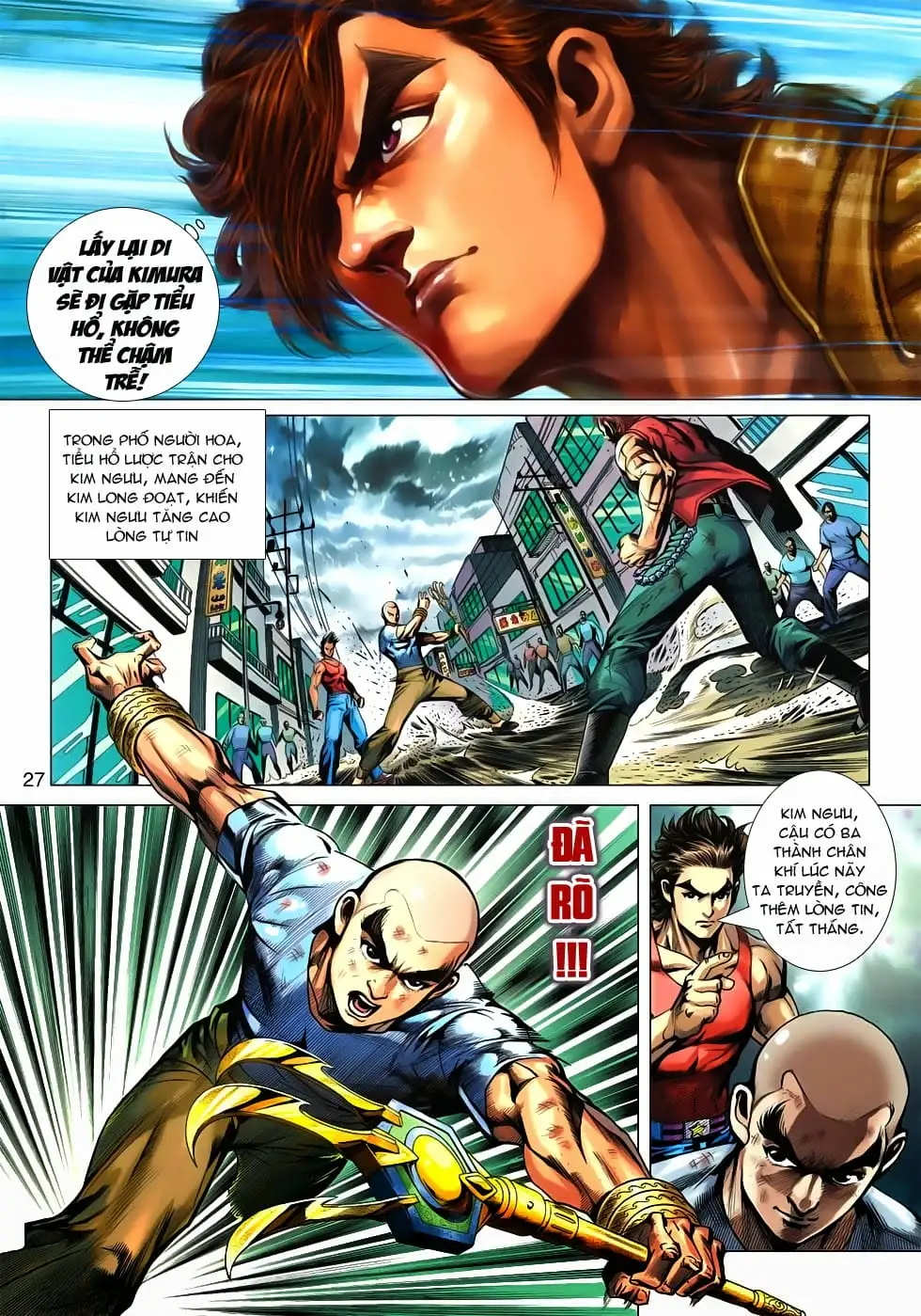 Truyện Tranh Tân Tác Long Hổ Môn trang 4