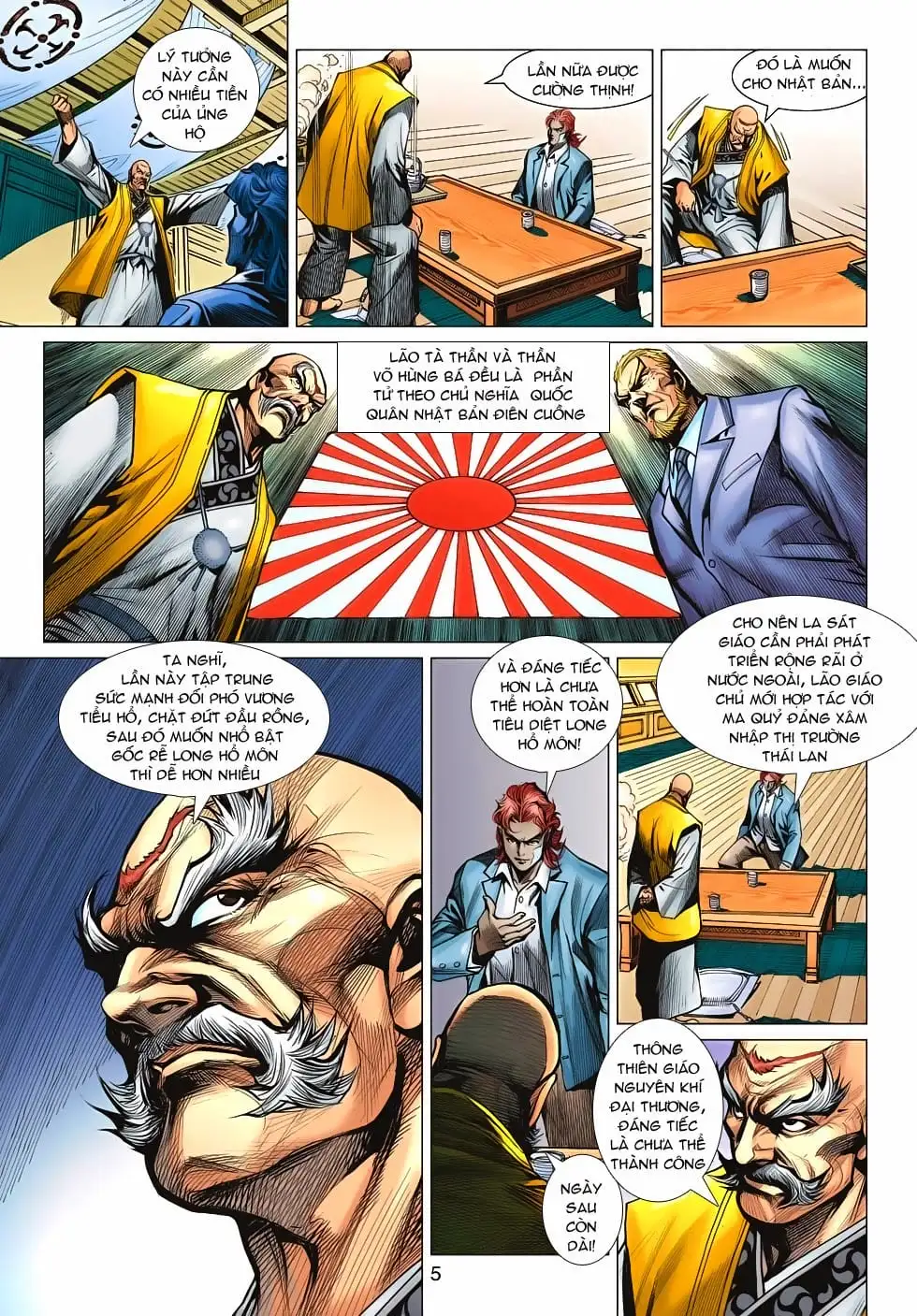 Truyện Tranh Tân Tác Long Hổ Môn trang 4