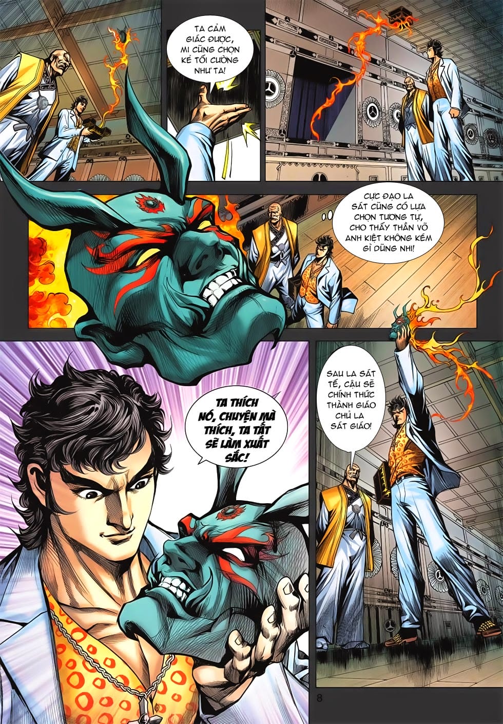 Truyện Tranh Tân Tác Long Hổ Môn trang 4