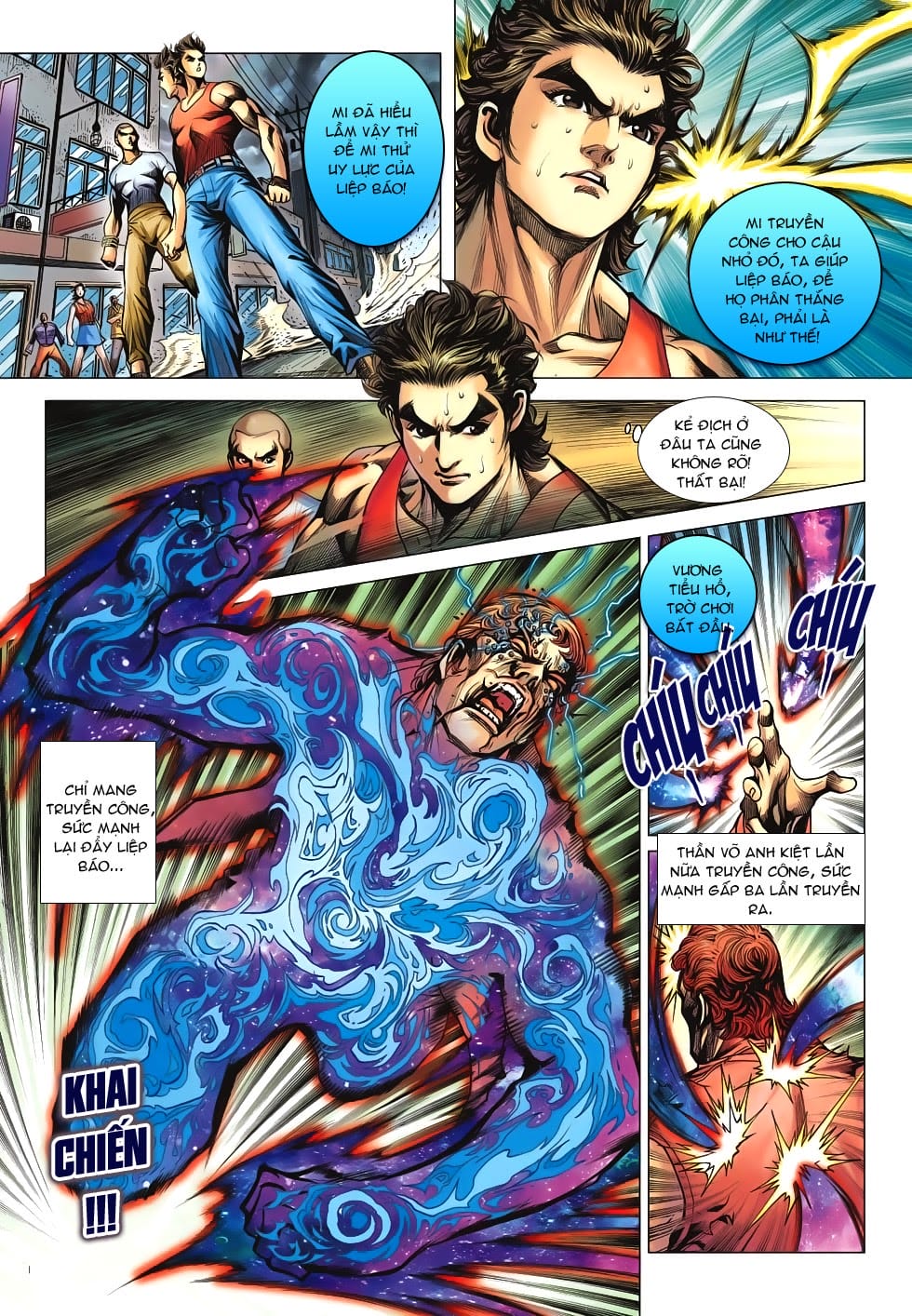 Truyện Tranh Tân Tác Long Hổ Môn trang 4