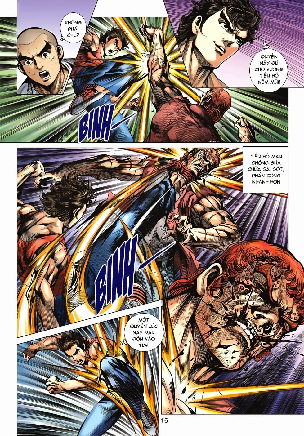 Truyện Tranh Tân Tác Long Hổ Môn trang 4