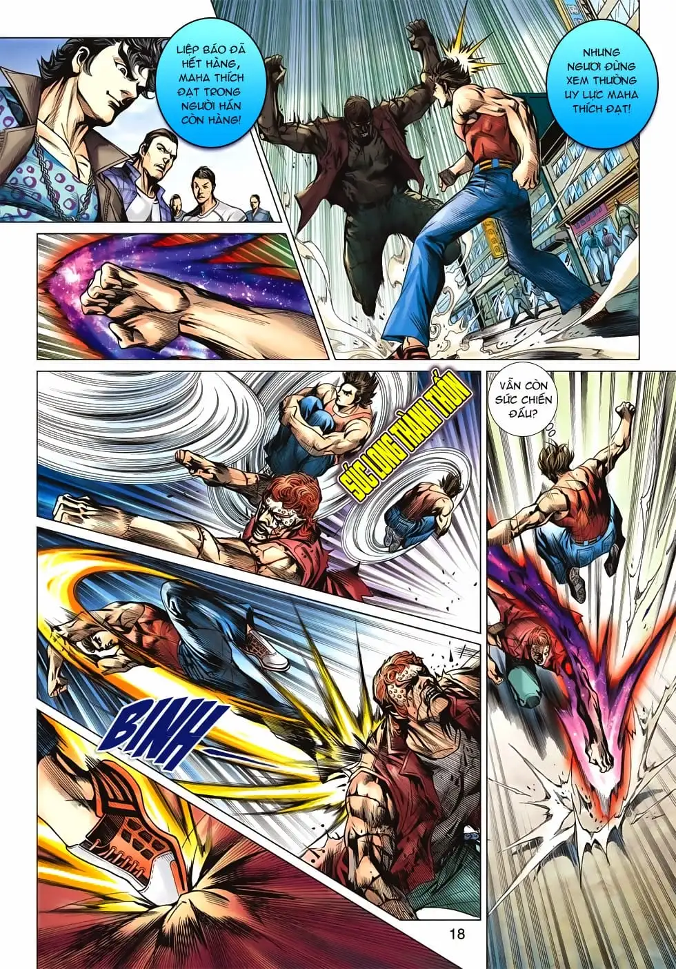 Truyện Tranh Tân Tác Long Hổ Môn trang 4