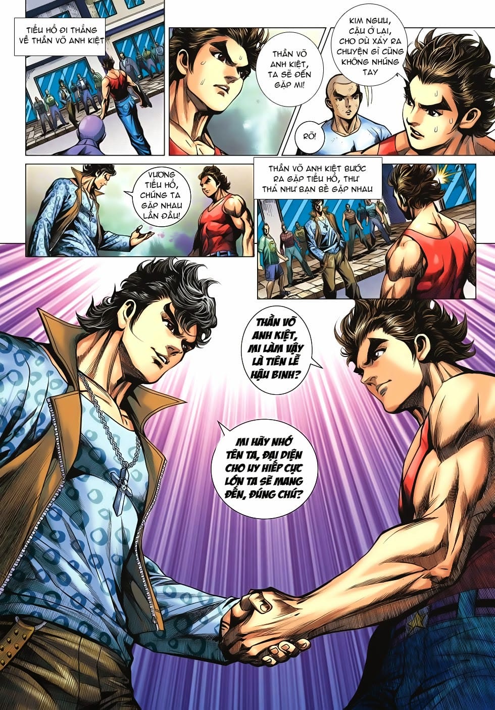 Truyện Tranh Tân Tác Long Hổ Môn trang 4