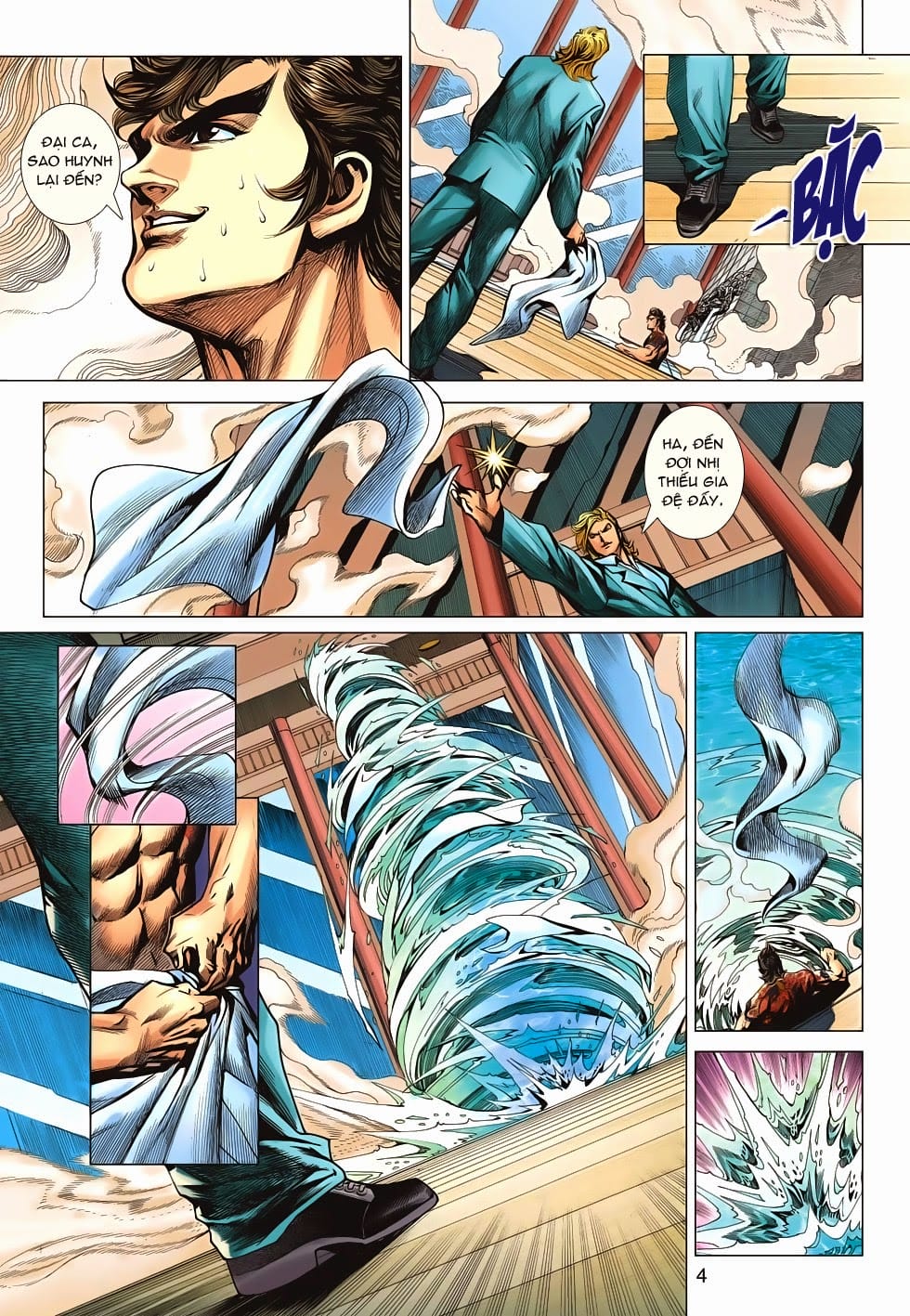 Truyện Tranh Tân Tác Long Hổ Môn trang 4