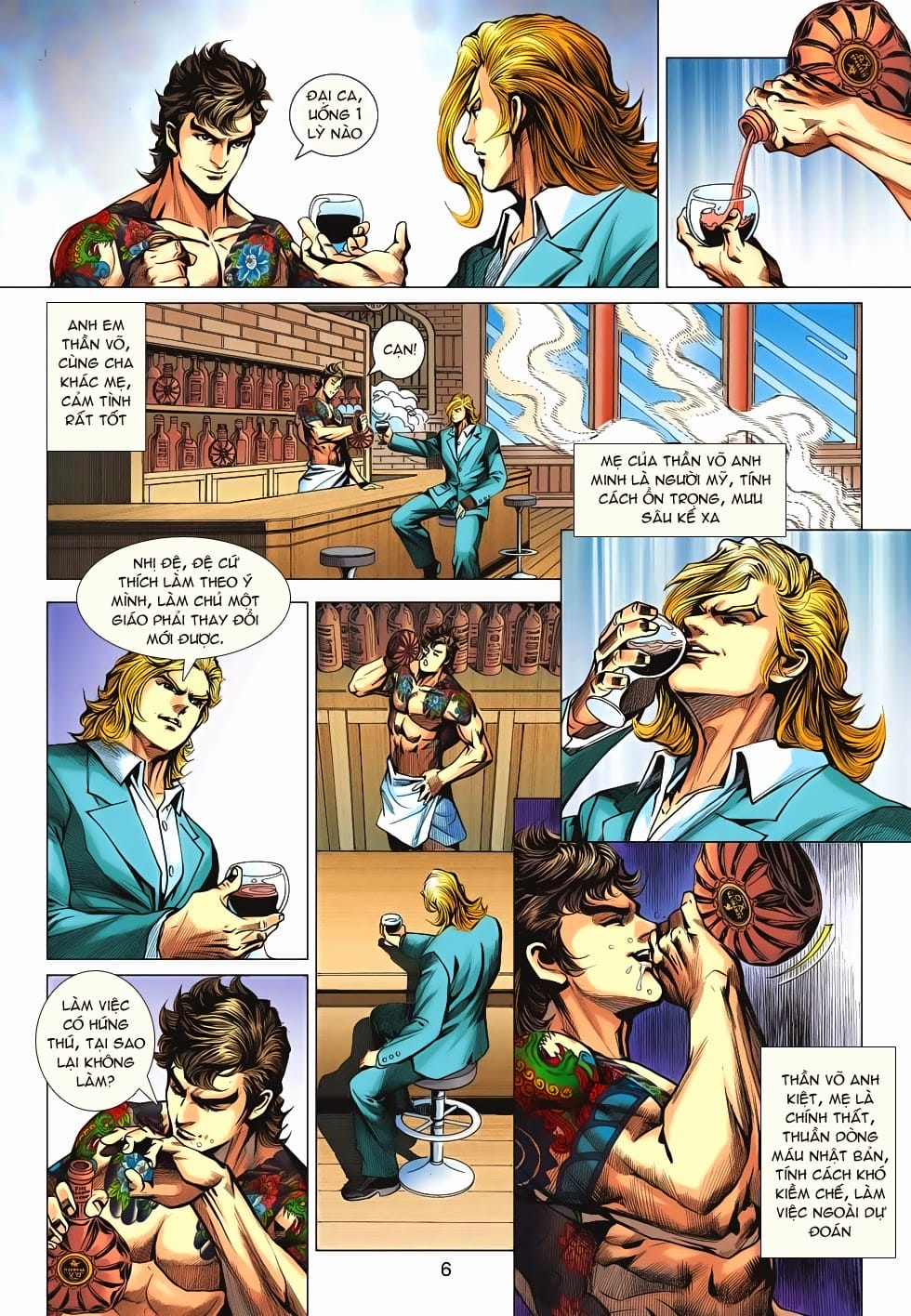 Truyện Tranh Tân Tác Long Hổ Môn trang 4