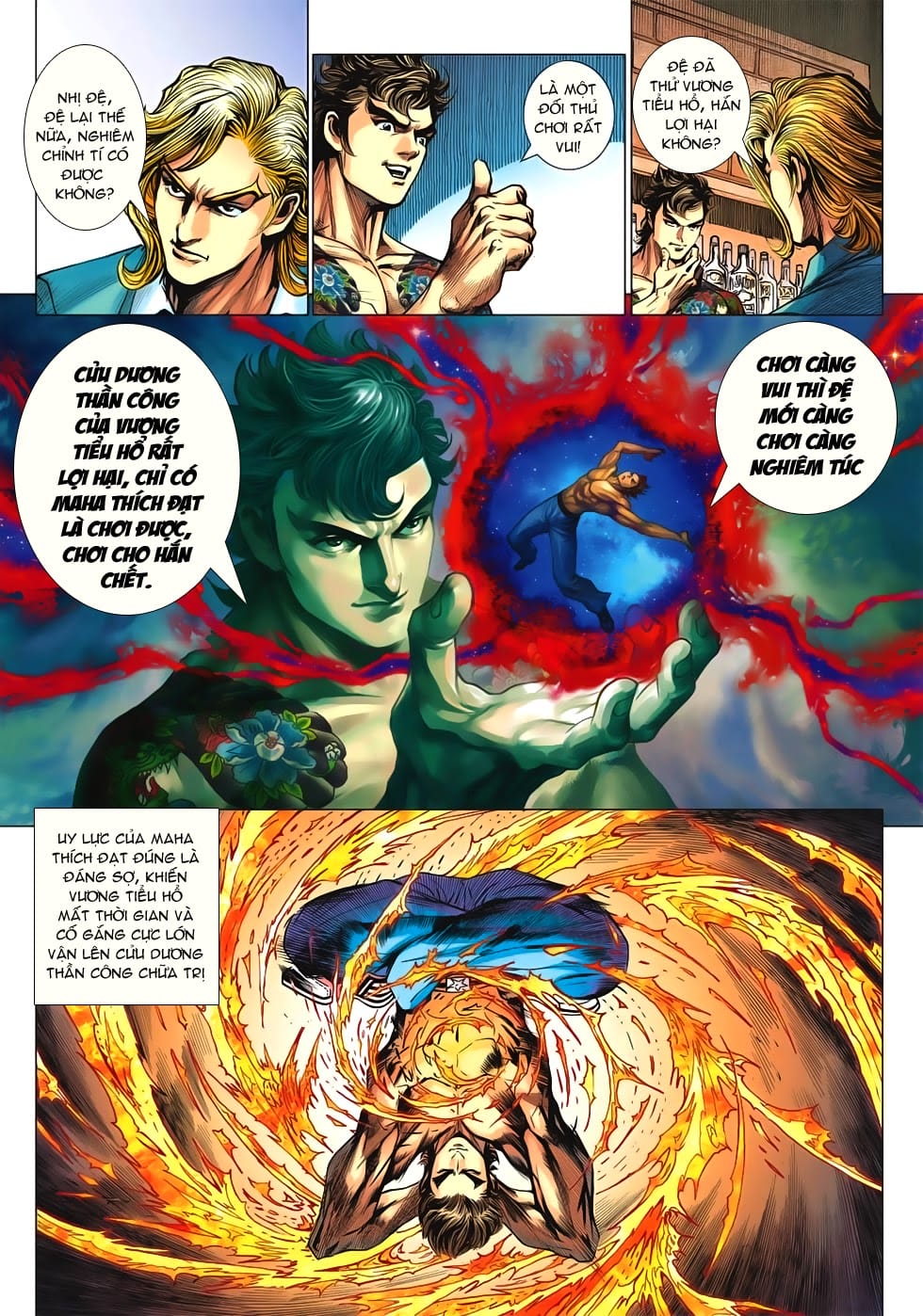 Truyện Tranh Tân Tác Long Hổ Môn trang 4