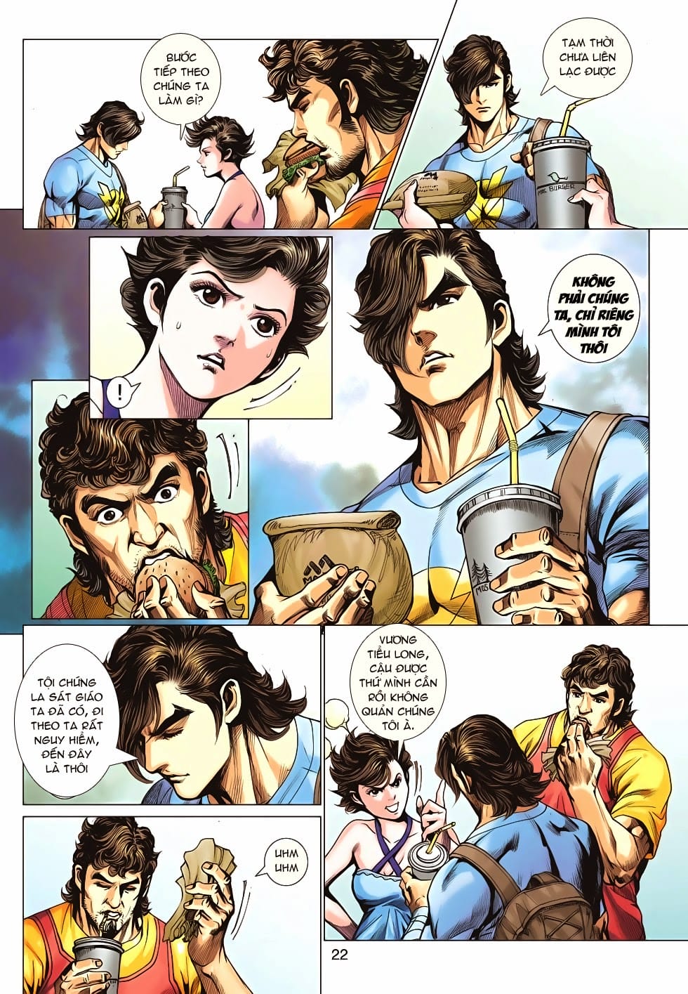 Truyện Tranh Tân Tác Long Hổ Môn trang 4