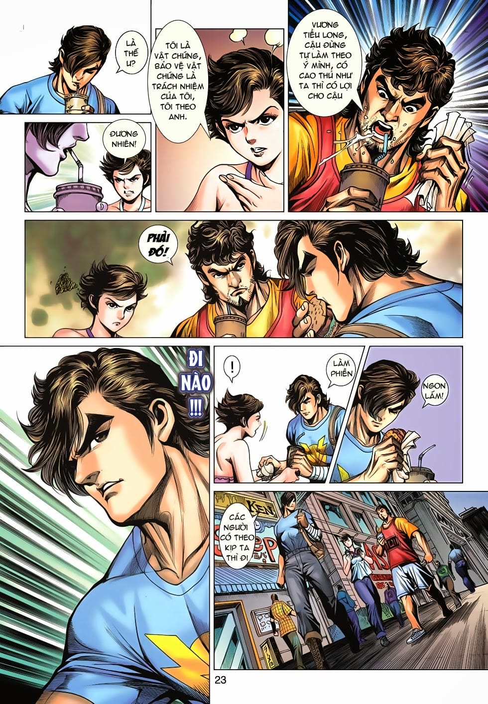 Truyện Tranh Tân Tác Long Hổ Môn trang 4