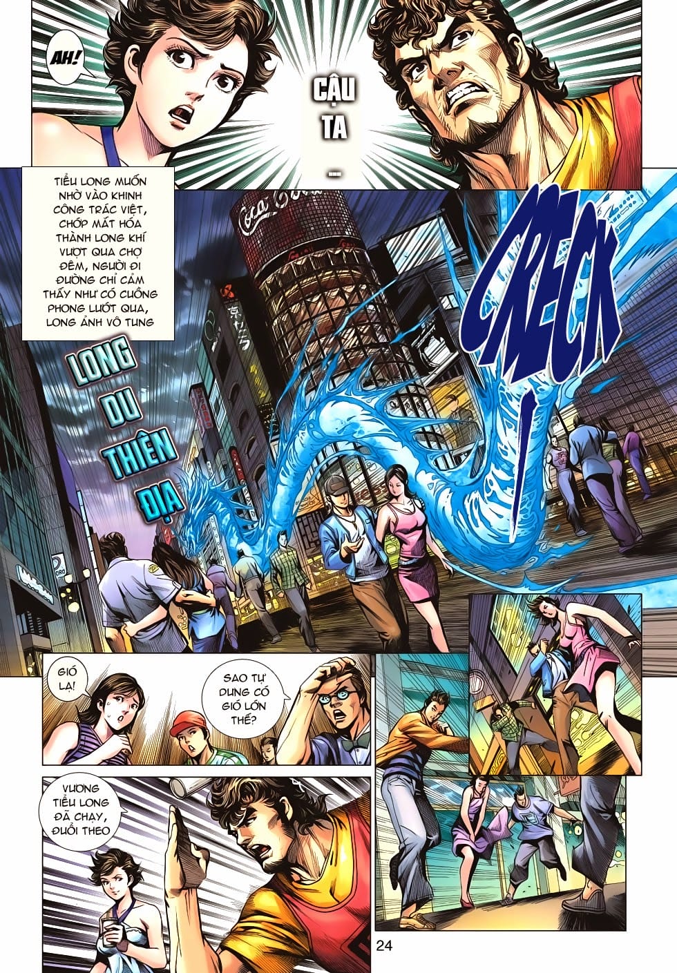 Truyện Tranh Tân Tác Long Hổ Môn trang 4