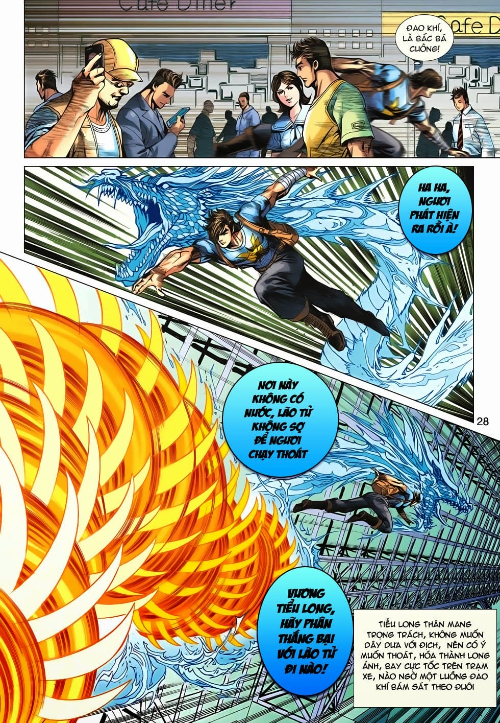 Truyện Tranh Tân Tác Long Hổ Môn trang 4